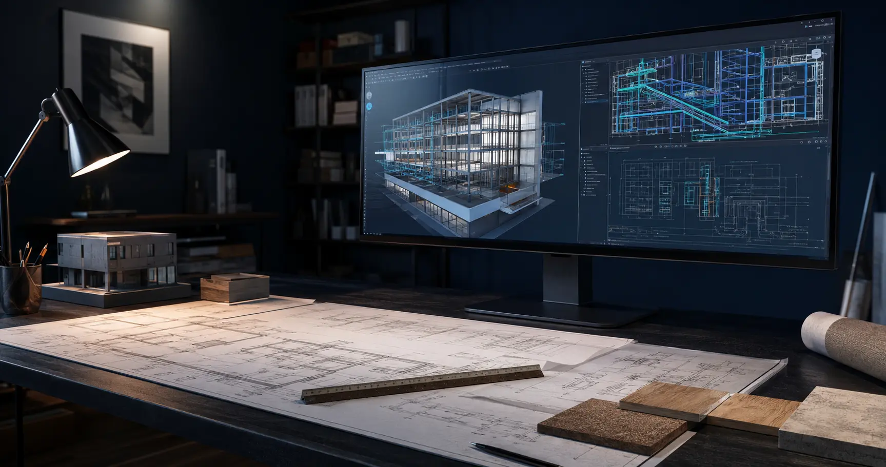 Representative BIM coordination workspace